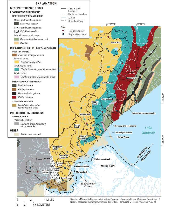 Geomorphic Characteristics and Classification of DuluthArea Streams